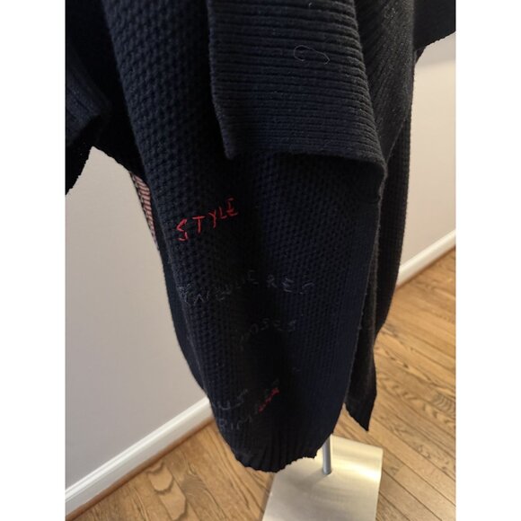 ZADIG & VOLTAIRE West Open Cashmere Cardigan In Noir XS/S - Picture 13 of 14